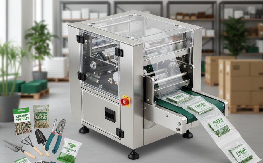 Small flow wrap machines are suitable for Agriculture & Horticulture Businesses.