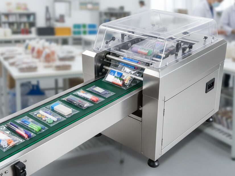 Small flow wrap machines are suitable for Stationery & Craft Manufacturers.
