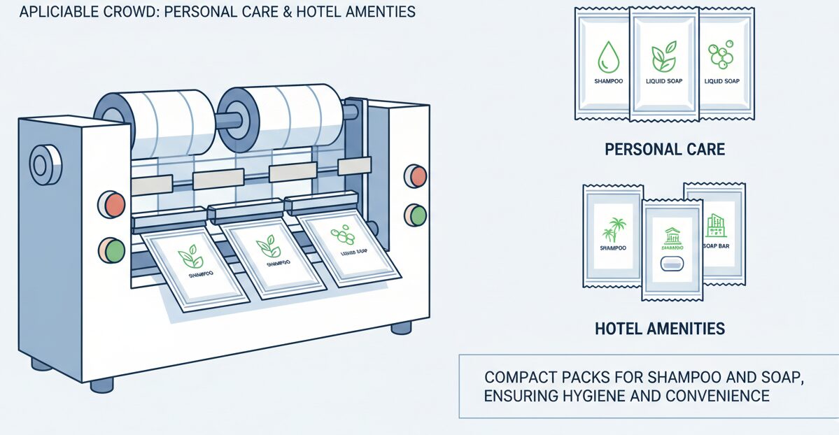 Personal Care & Hotel Amenities Fo
4 Side Seal Sachet Packaging Machines