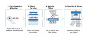 Blister Packing Machine Working Principle