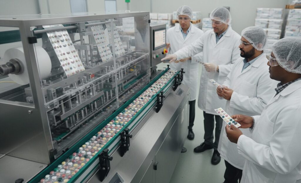 Automated Strip Packaging Machine Applicable Crowd