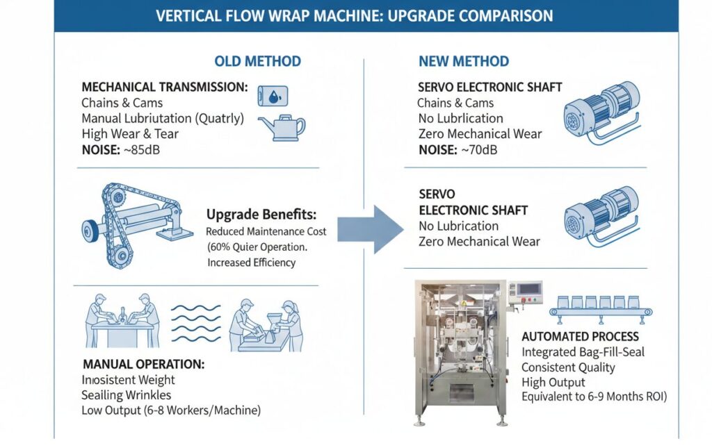 Vertical Flow Wrap Machine comparison points