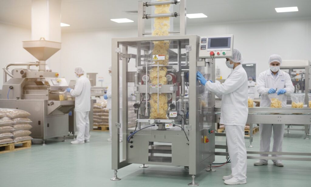 Vertical Flow Wrap Machine Applicable crowd