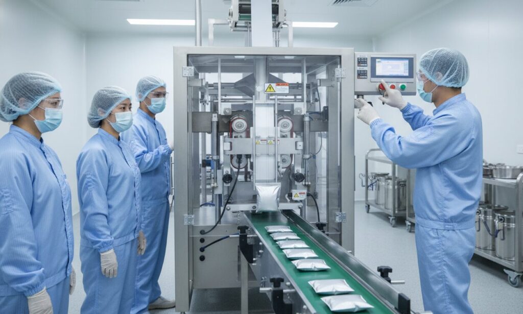 Vertical Flow Wrap Machine Applicable crowd