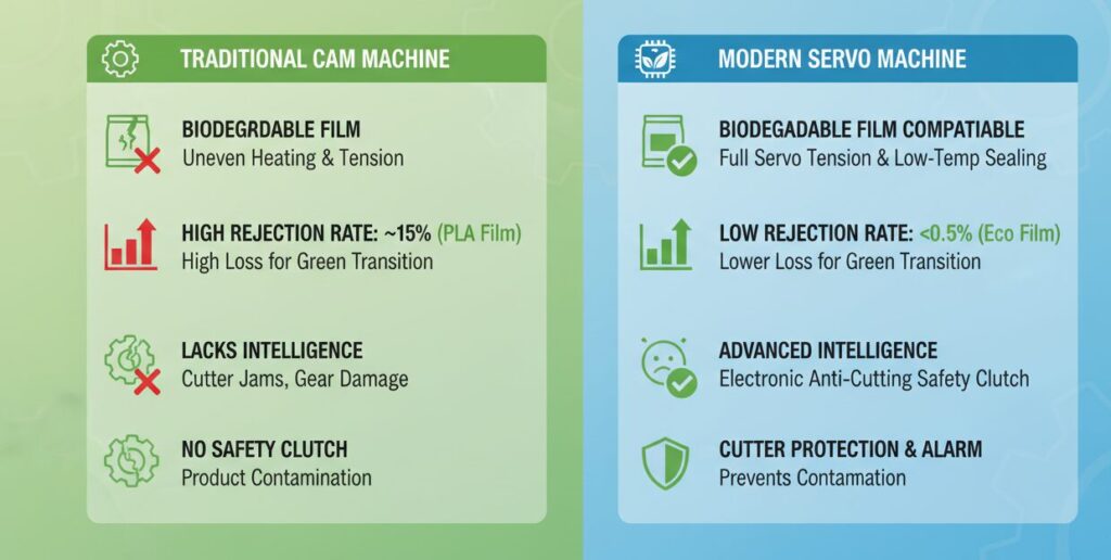 eco friendly packaging machines comparison point