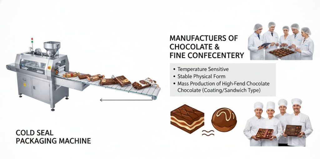 Cold Seal Packaging Machine Applicable Crowd 1