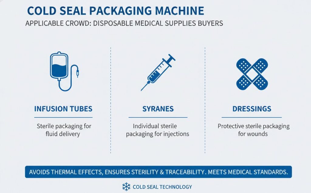 Cold Seal Packaging Machine Applicable Crowd 2