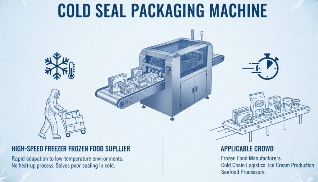 Cold Seal Packaging Machine Applicable Crowd 3