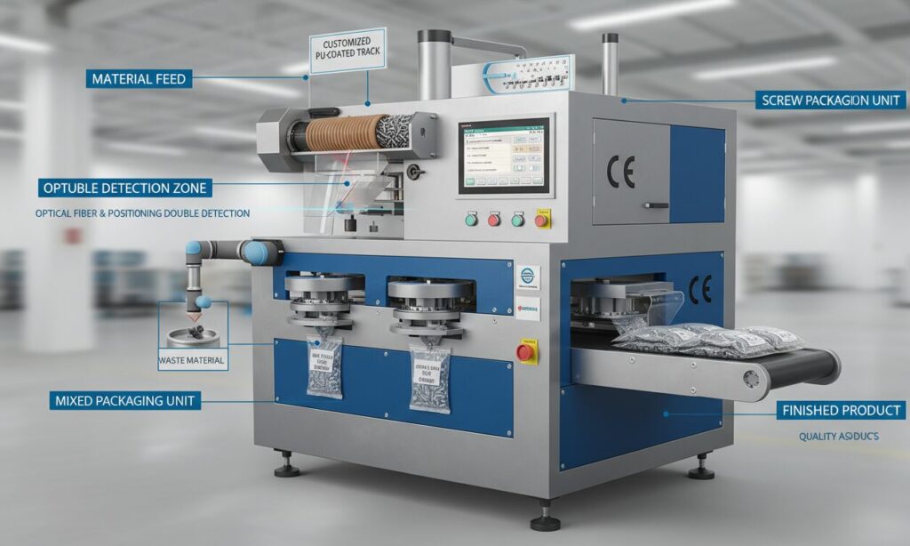 Hardware Packaging Machine features