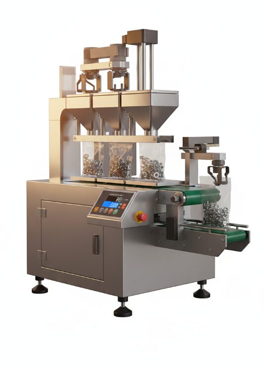 Hardware weighing packaging system