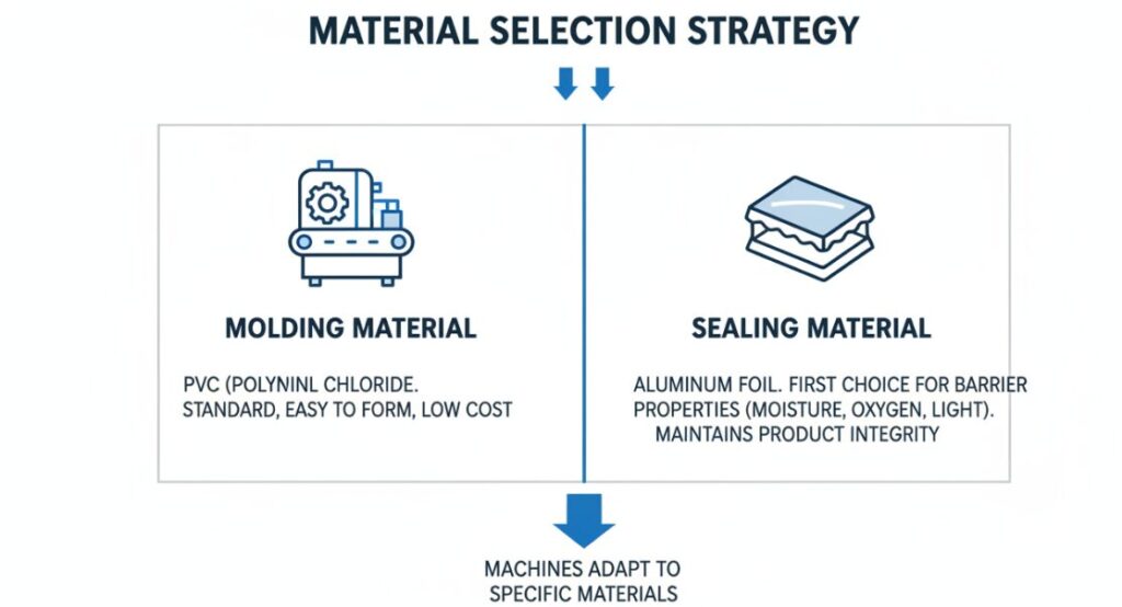 Material Selection Strategies for Blister Packaging Machines