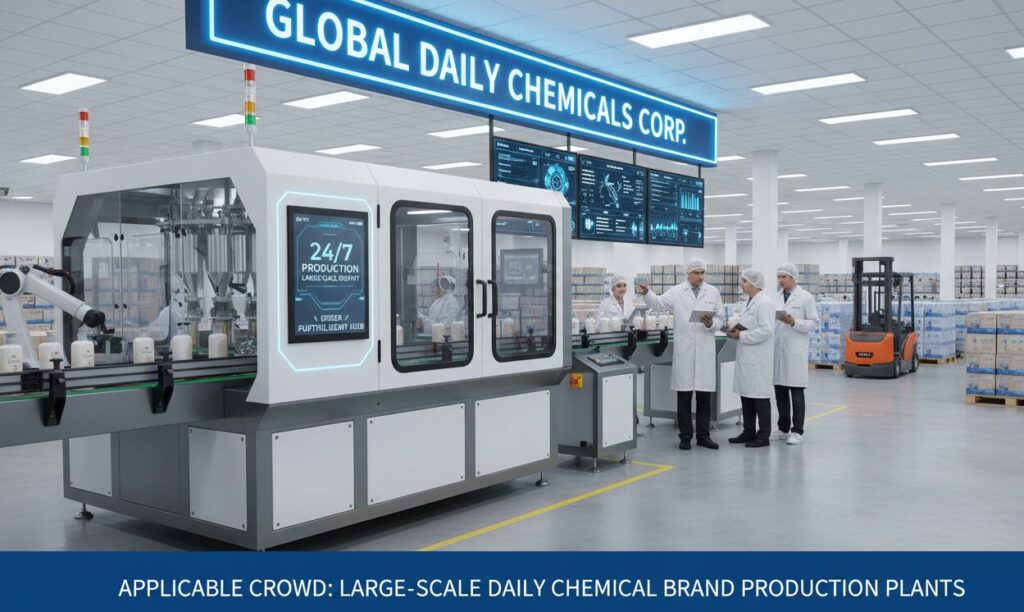 Shampoo Packaging Machine Applicable Crowd