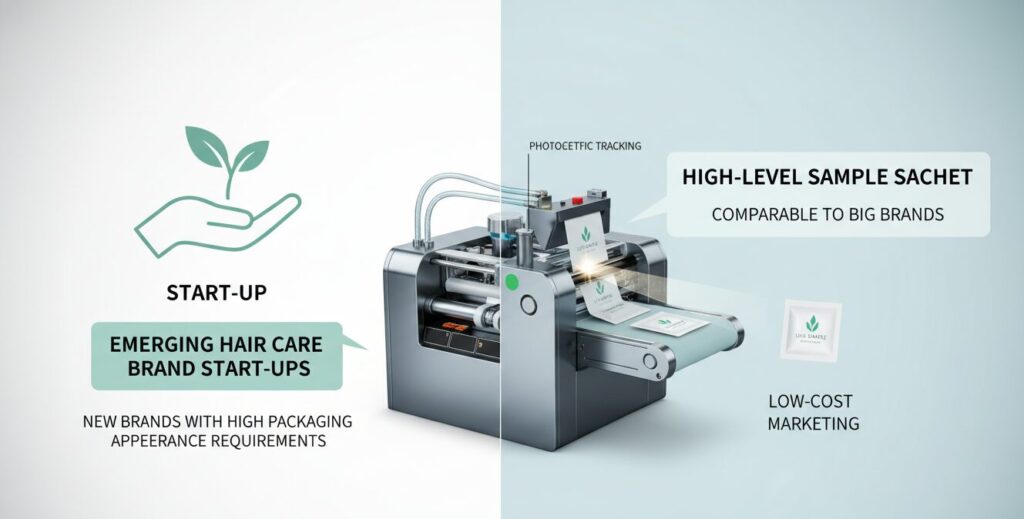 Shampoo Packaging Machine Applicable Crowd