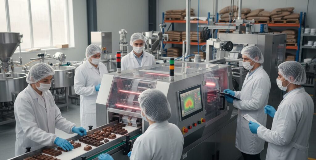 Candy Flow Wrapping Machine Applicable crowd