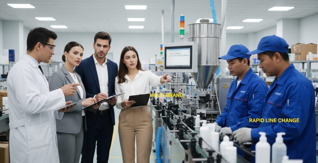 Cosmetics Packaging Machine Applicable Crowd