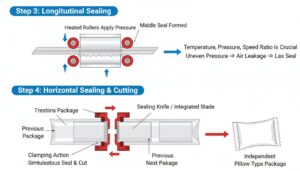 Flow Wrap Machine Working Principle