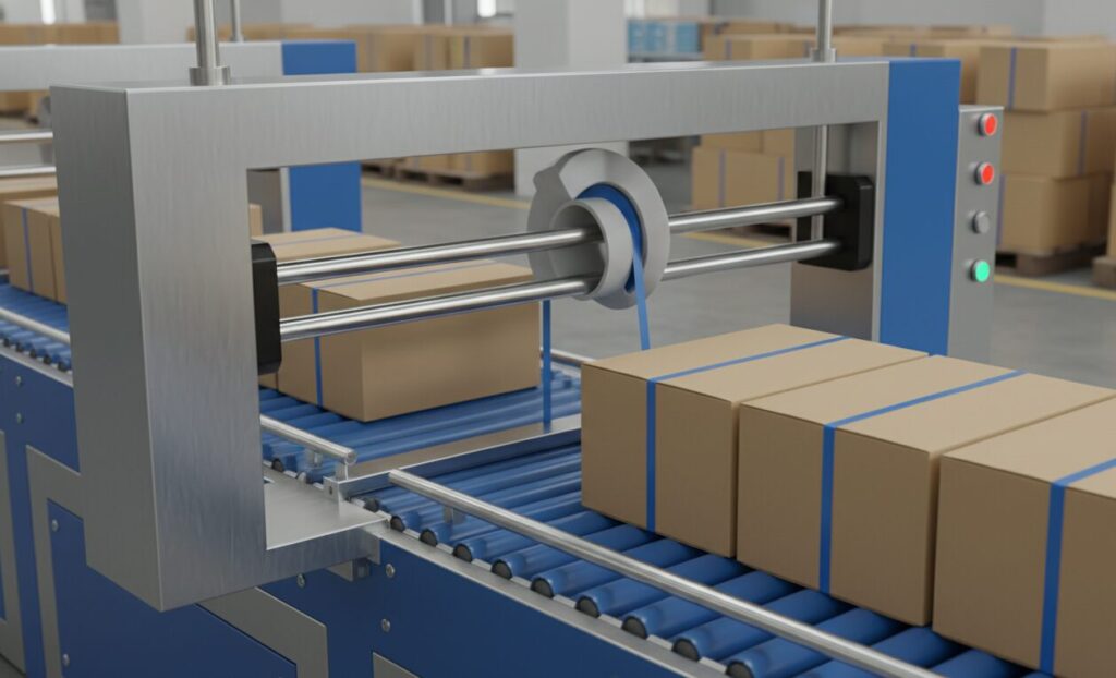 Automatic Strapping Machine contrast point