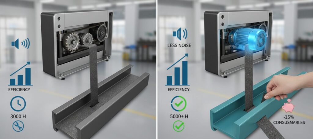 fully automatic strapping machine contrast point