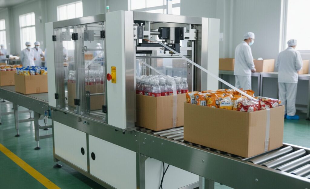 fully automatic strapping machine Applicable crowd