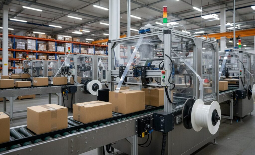 Automatic Strapping Machine Applicable Crowd