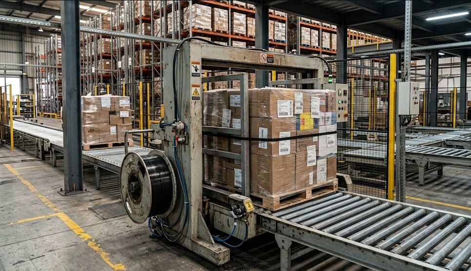 Automatic Horizontal Strapping Machine Applicable Crowd