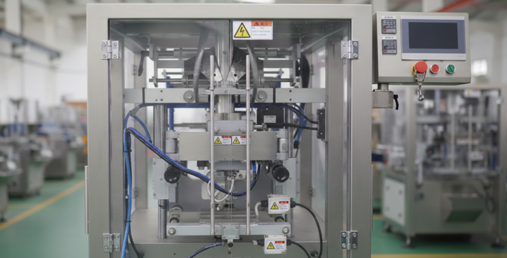Vertical Packing Machine In Factory