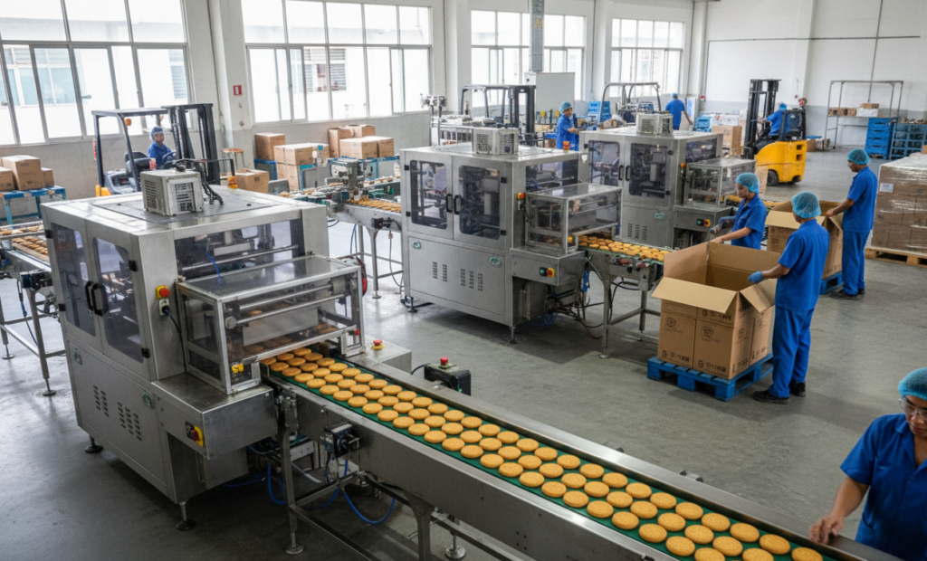 Biscuit packaging machine – target users