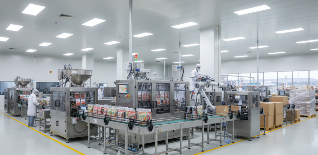 Automated Food Packaging Production Line