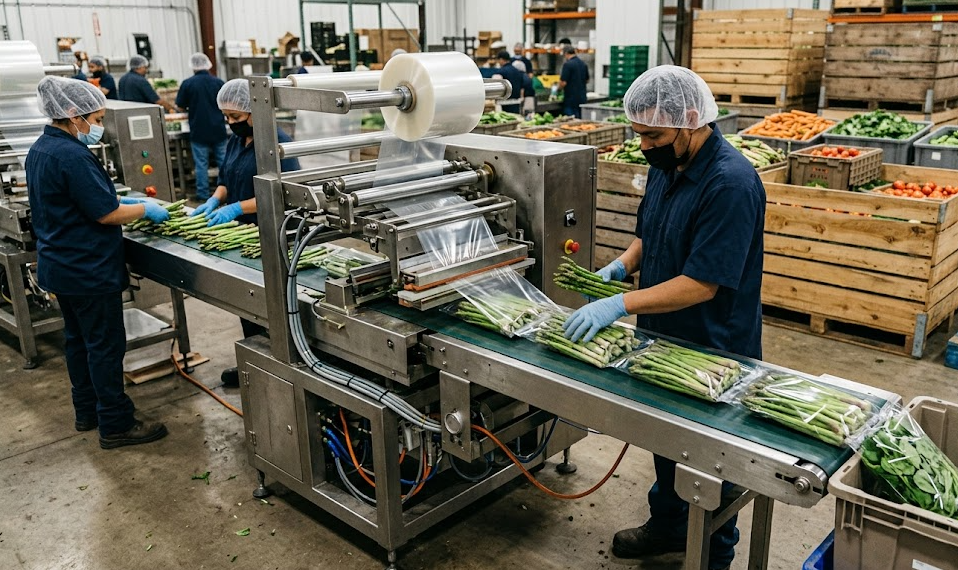 Flow wrapping machine for sale applicable population