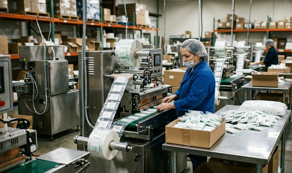 Food packaging sealing machine Applicable Crowd