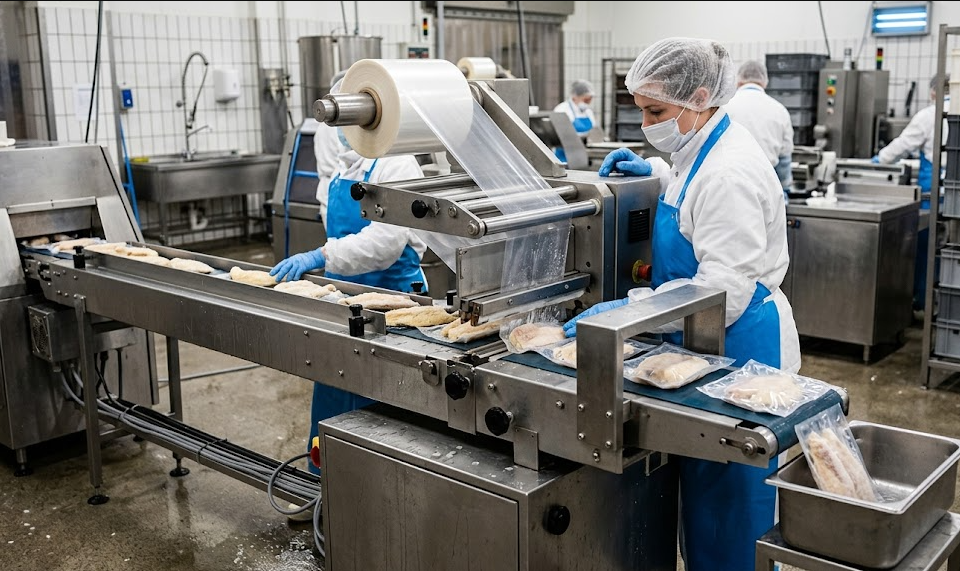 Small flow wrapping machine applicable crowd