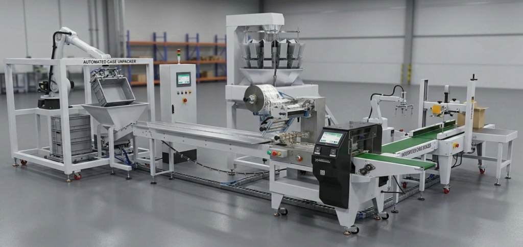 Pillow Packing Machine in Production line