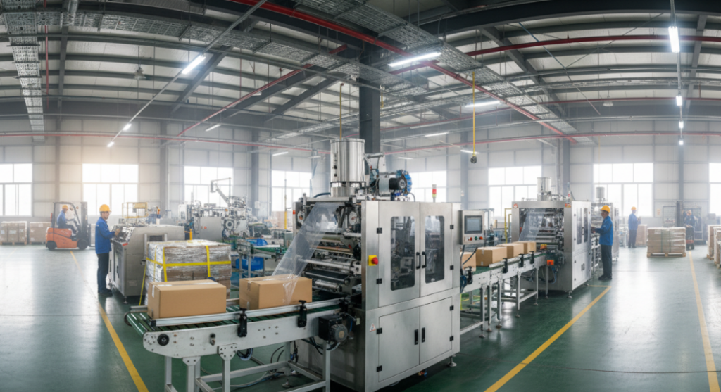 Packaging assembly line