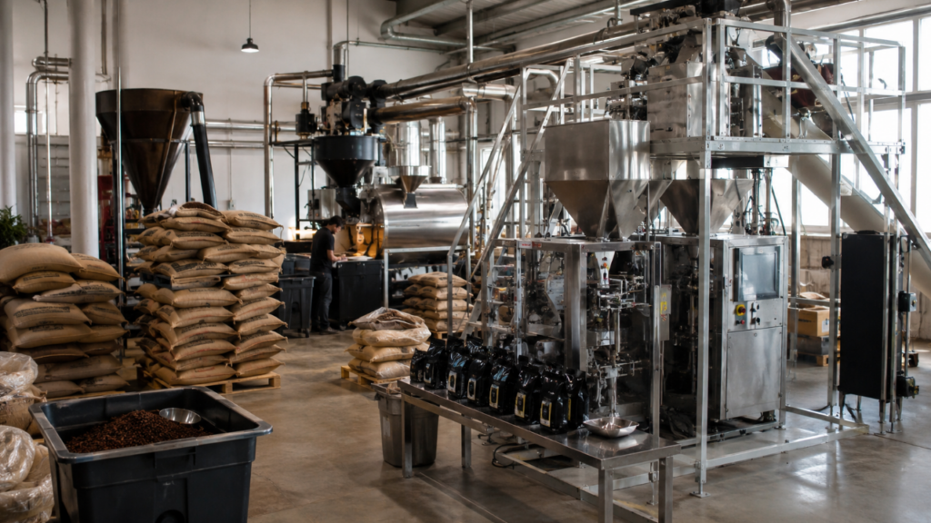 Coffee packing machine Applicable Crowd
