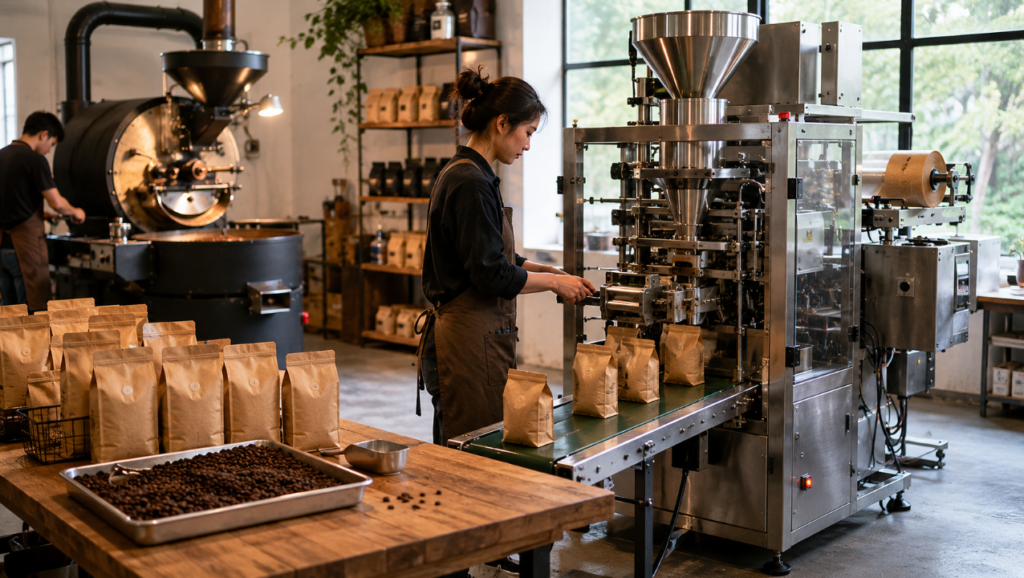 Coffee packing machine Applicable Crowd