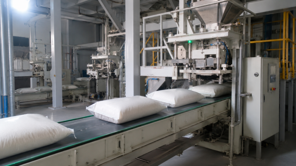 Flour packing machine Applicable Crowd